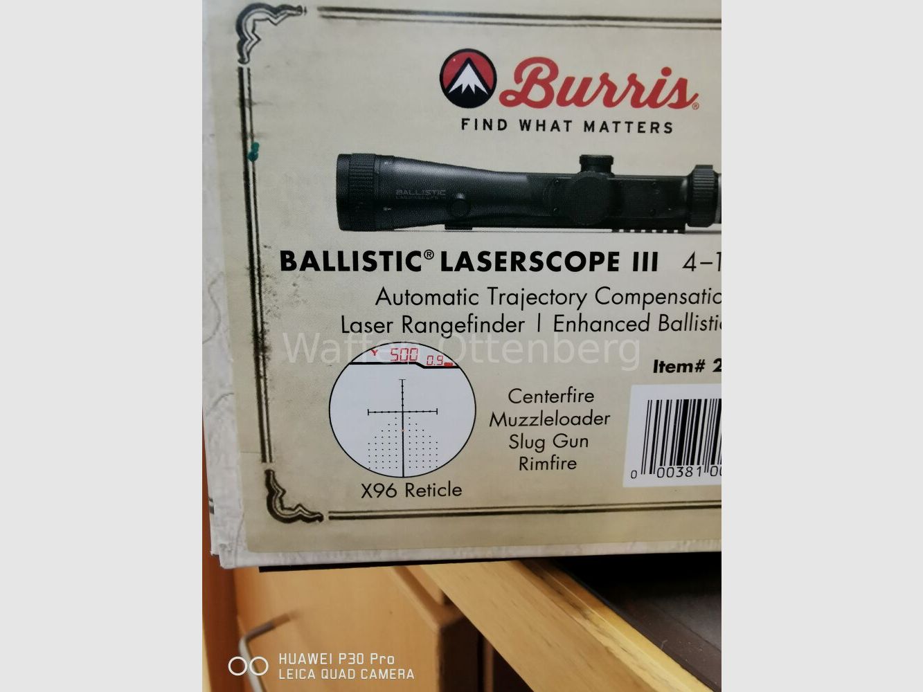 Burris Ballistic Laserscope III