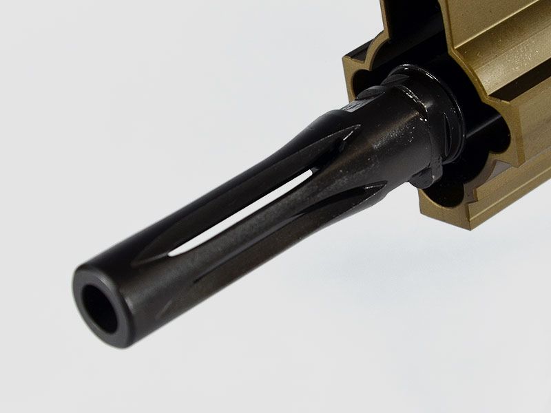HK G28 tłumik ognia, klatka