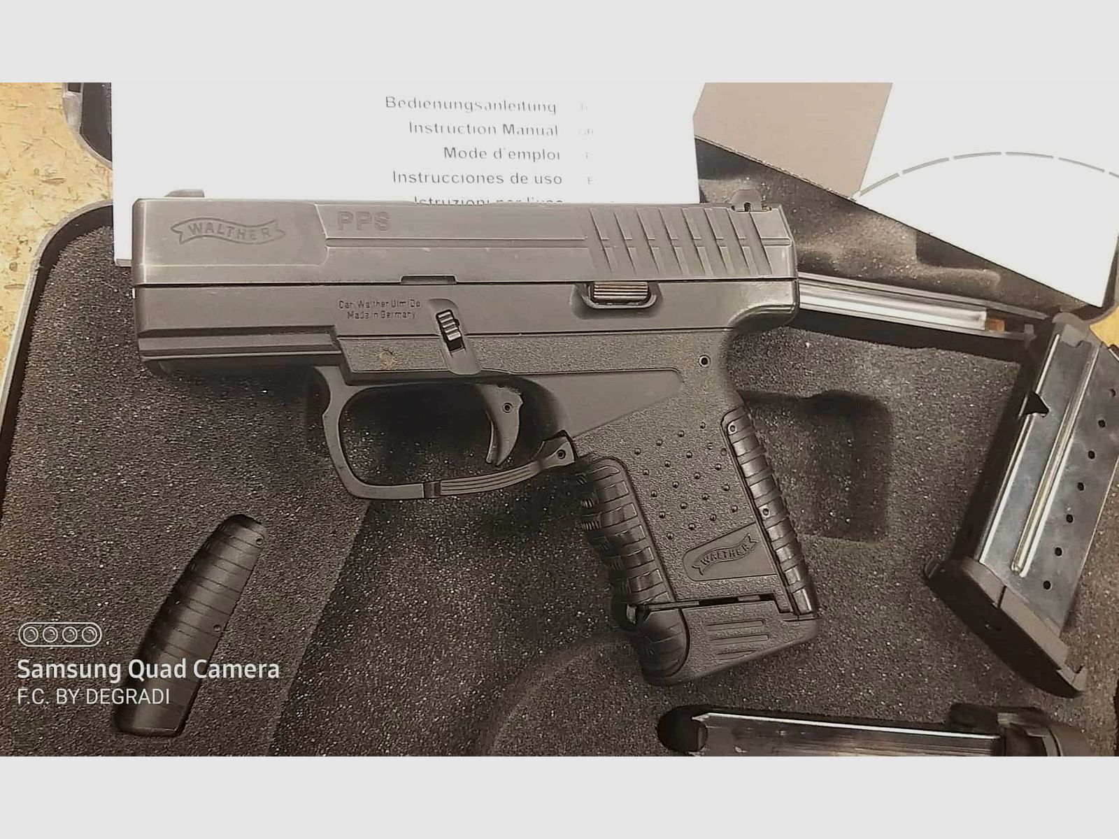 WALTHER MOD.PPS CAL.9X21, immagine 3 di 3