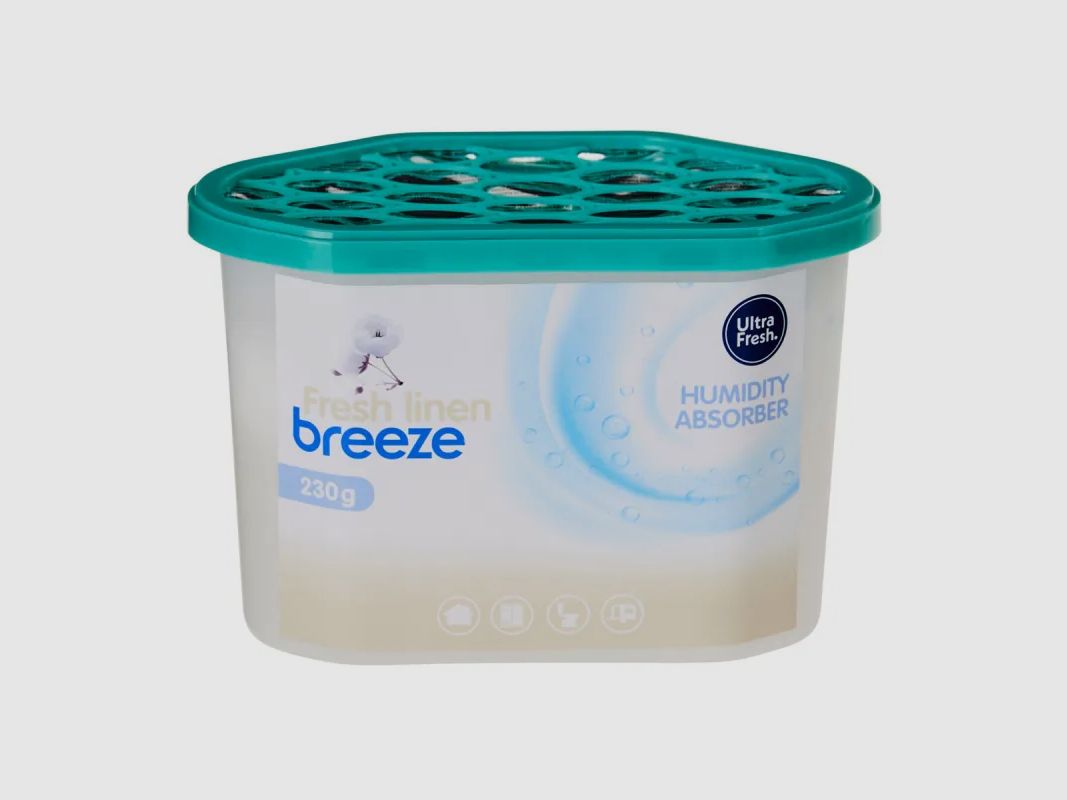 Set of 4 Moisture Absorbers Fresh Linen Scent - 500ml per Piece, image 1 of 2