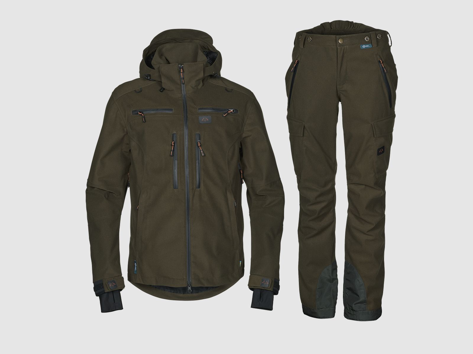 Traje de Caza Swedteam Ridge 3 para Hombre Verde Bosque
