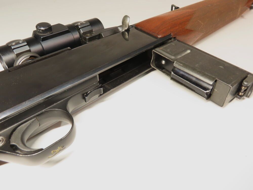 Browning BAR incl. Drückjagdoptik auf Schwenkmontage