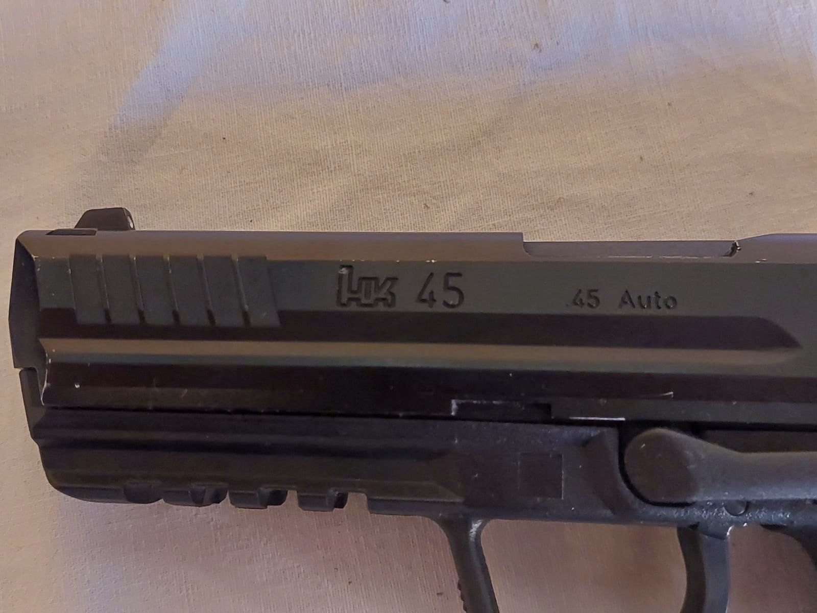 HK 45  6mm GBB + accesorios