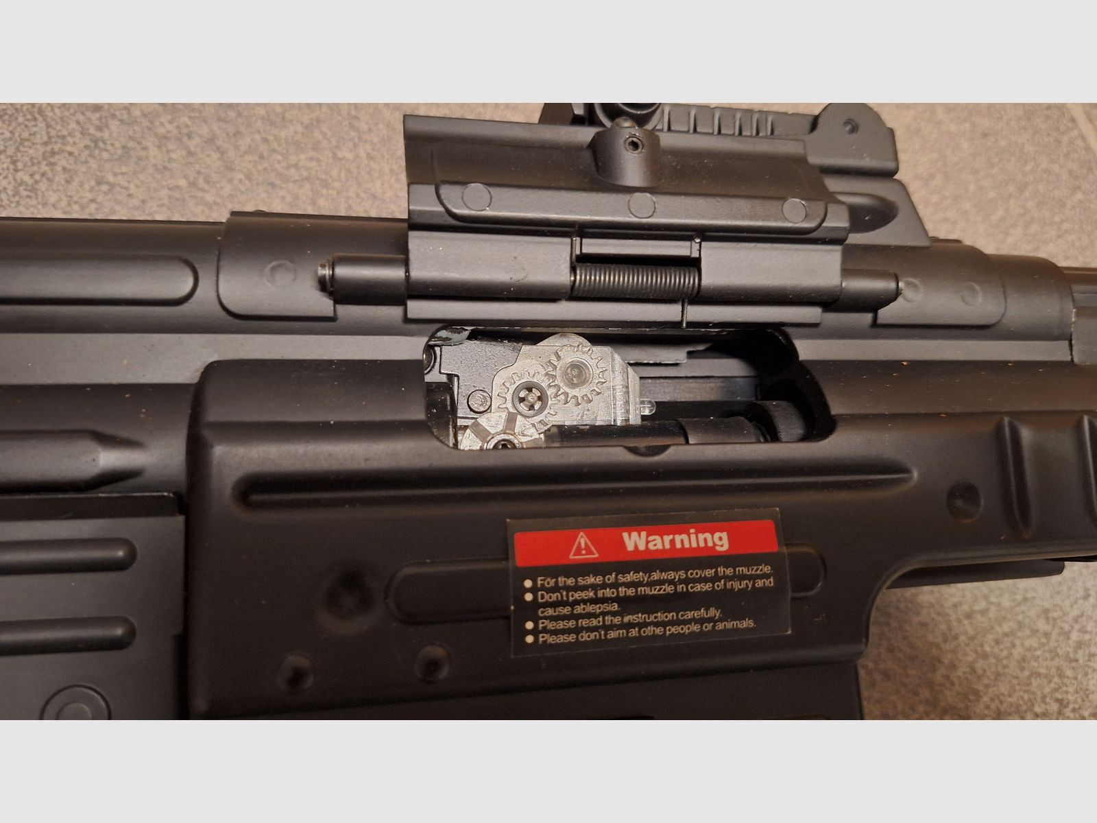 StG 44 Airsoft Sturmgewehr Vollmetall Echtholz S-AEG 6mm BB schwarz-NEU!