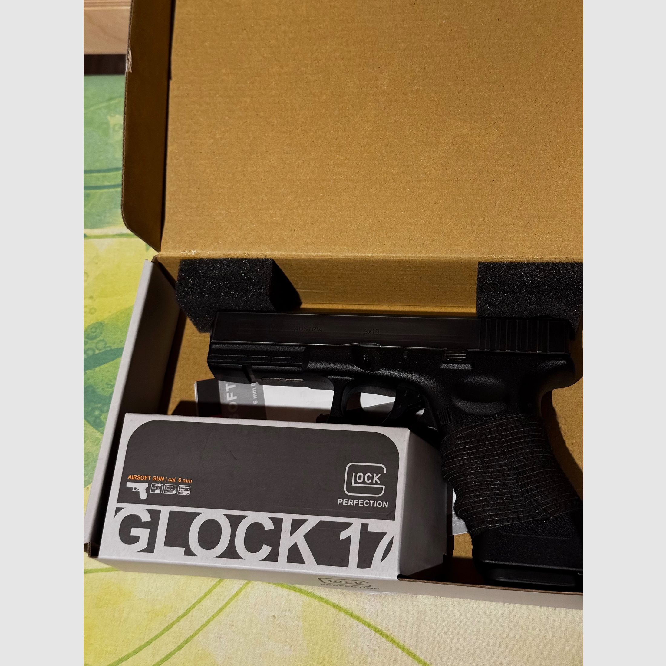 Glock 17 Stahl GBB Custom Used Look Airsoft VHB