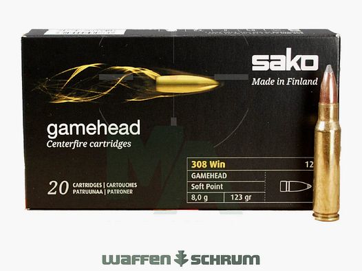 Sako Gamehead SP 8,0g - 123gr .308Win