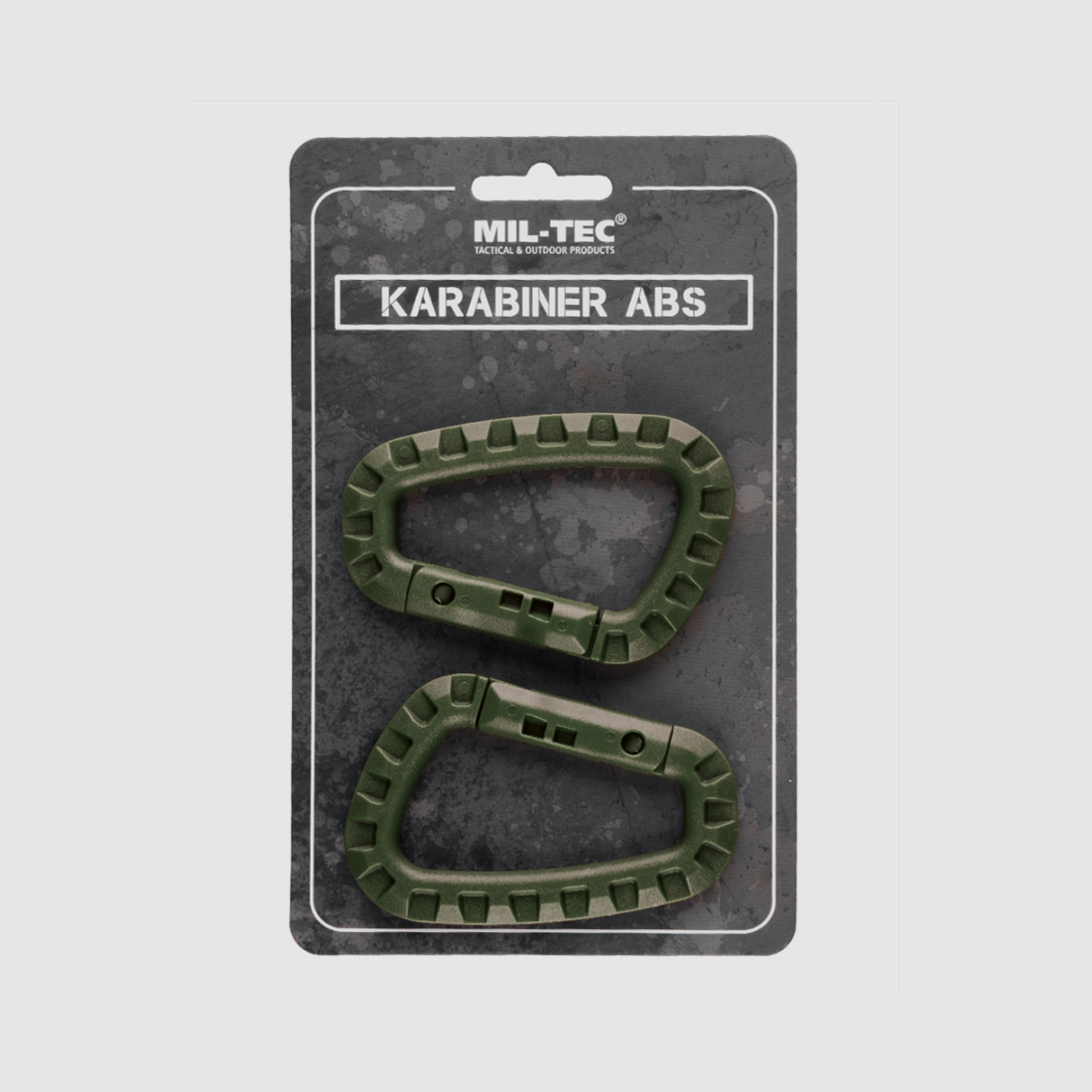 Mosquetones – Carabina ABS – Negro | Verde, imagen 2 de 2