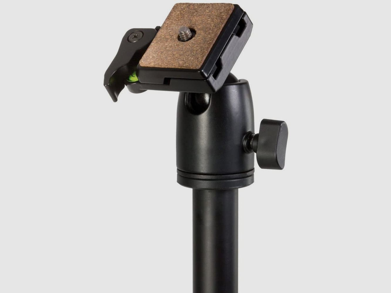 Dörr 380152 Fotostativ Pro 1.1 inkl. Kugelkopf mit integrierter Wasserwaage, 1/4 Zoll Schnellwechsel