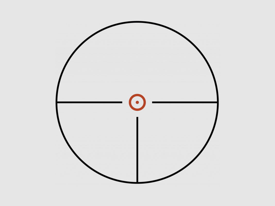 Konus Konuspro M-30 1-4x24 Zielfernrohr inkl. Flip-Up Staubschutzkappen
