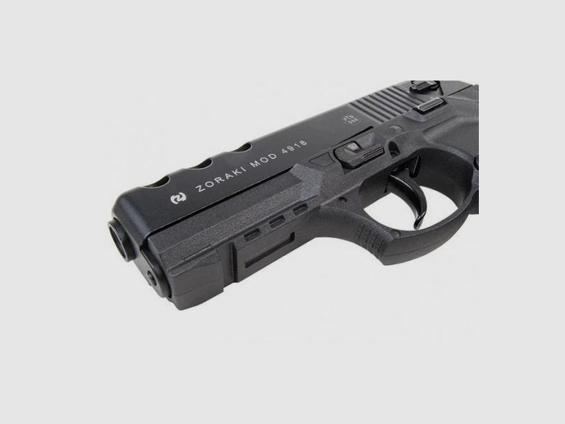 Zoraki Mod. 4918 Zwart 9mm P.A.K. Blank, afbeelding 5 van 7