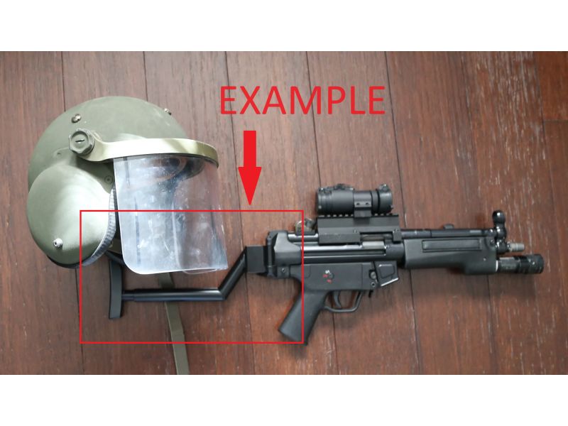 SELTEN HK MP5 gekröpfte Schulterstütze B&T original Niederlände