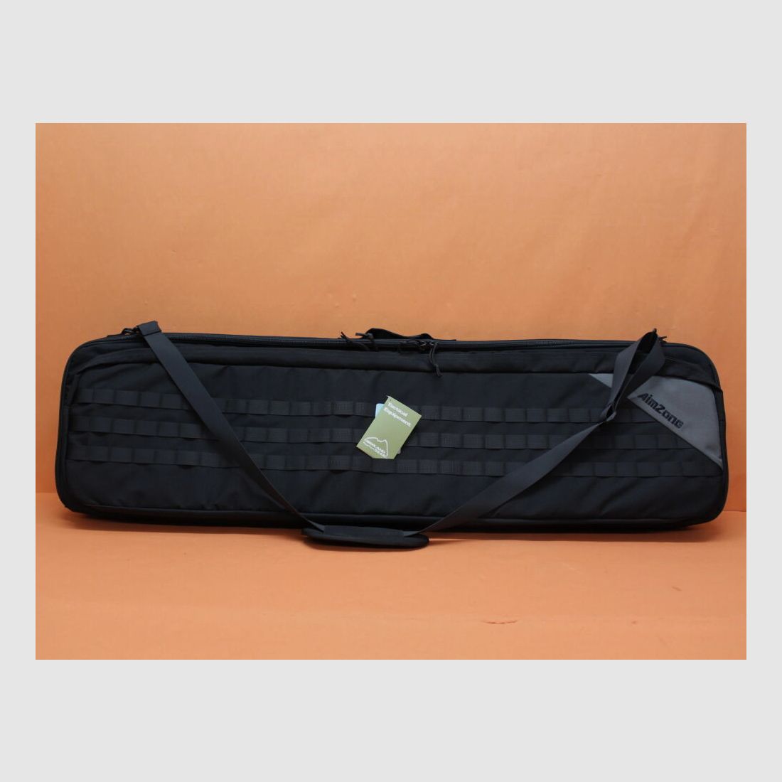 AimZone AimZone Riflebag 125H zwart/grijs wapen tas (ca. 127x36x6cm) gevoerd met schouderriem/ MOLLE