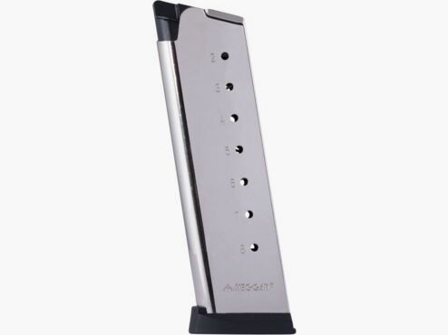 Mec-Gar	 Colt 1911 Magazin .45 ACP 8 Schuss - vernickelt