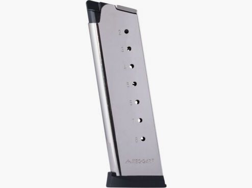 Mec-Gar Colt 1911 Magazine .45 ACP 8 coups - nickelé