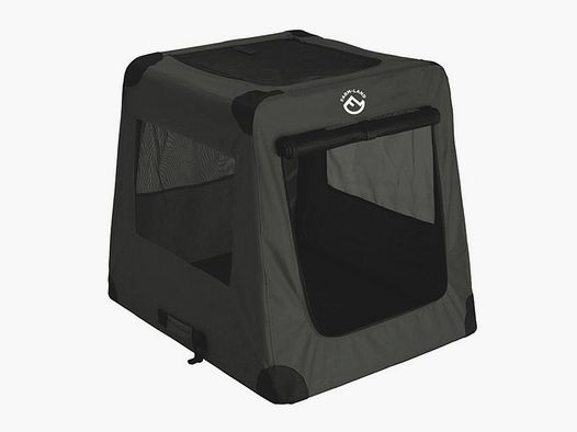 Dog car transport box green