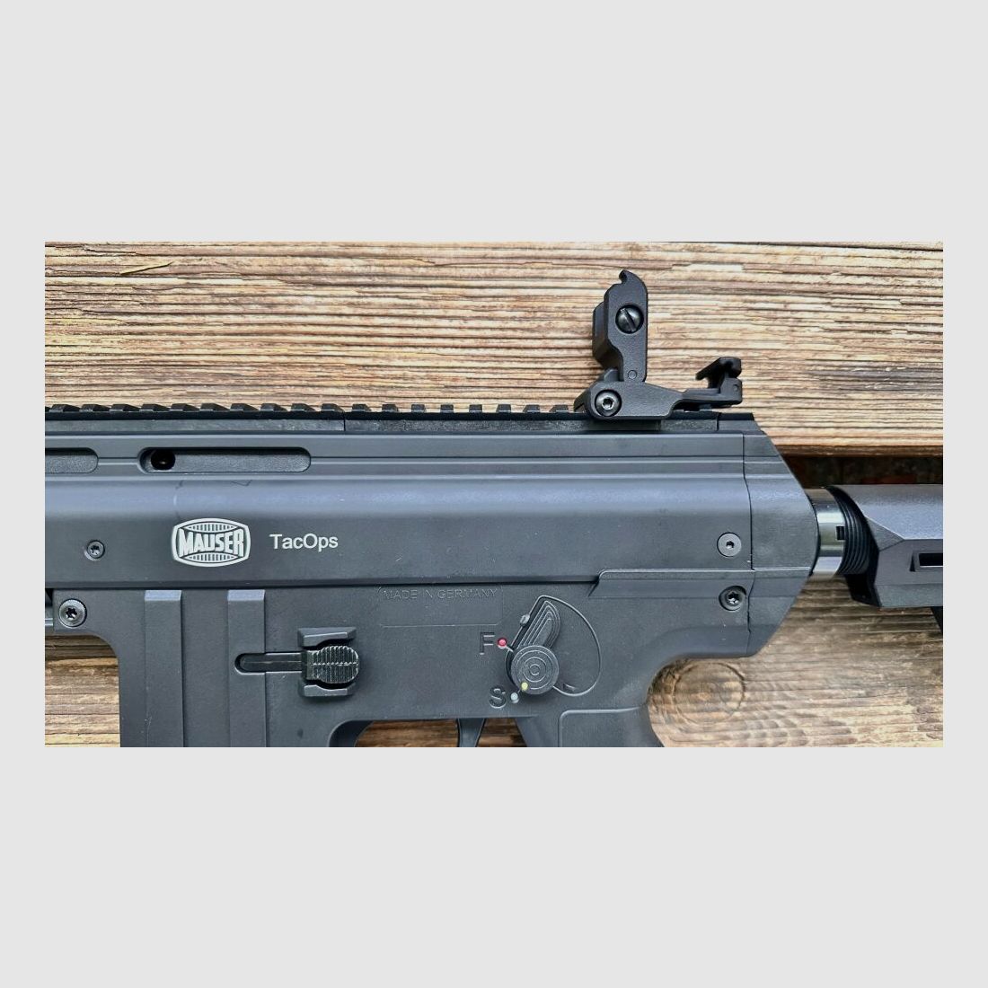 GSG Mauser TacOps schwarz Superset 22 Schuss Mag .22lr