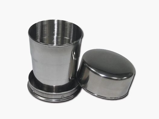 MFH MFH taza telescópica de acero inoxidable 15 cl