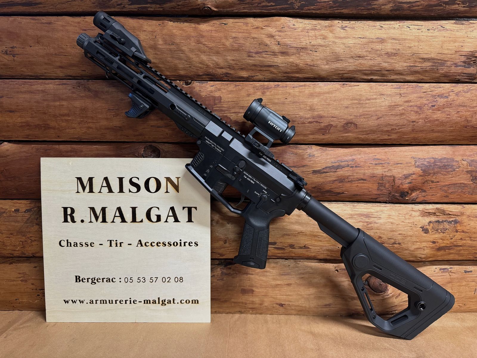 HERA ARMS 7.5 » 223 REM PACK MIT ROTPUNKTVISIER RITON UND LAMPE INFORCE, Bild 3 von 5