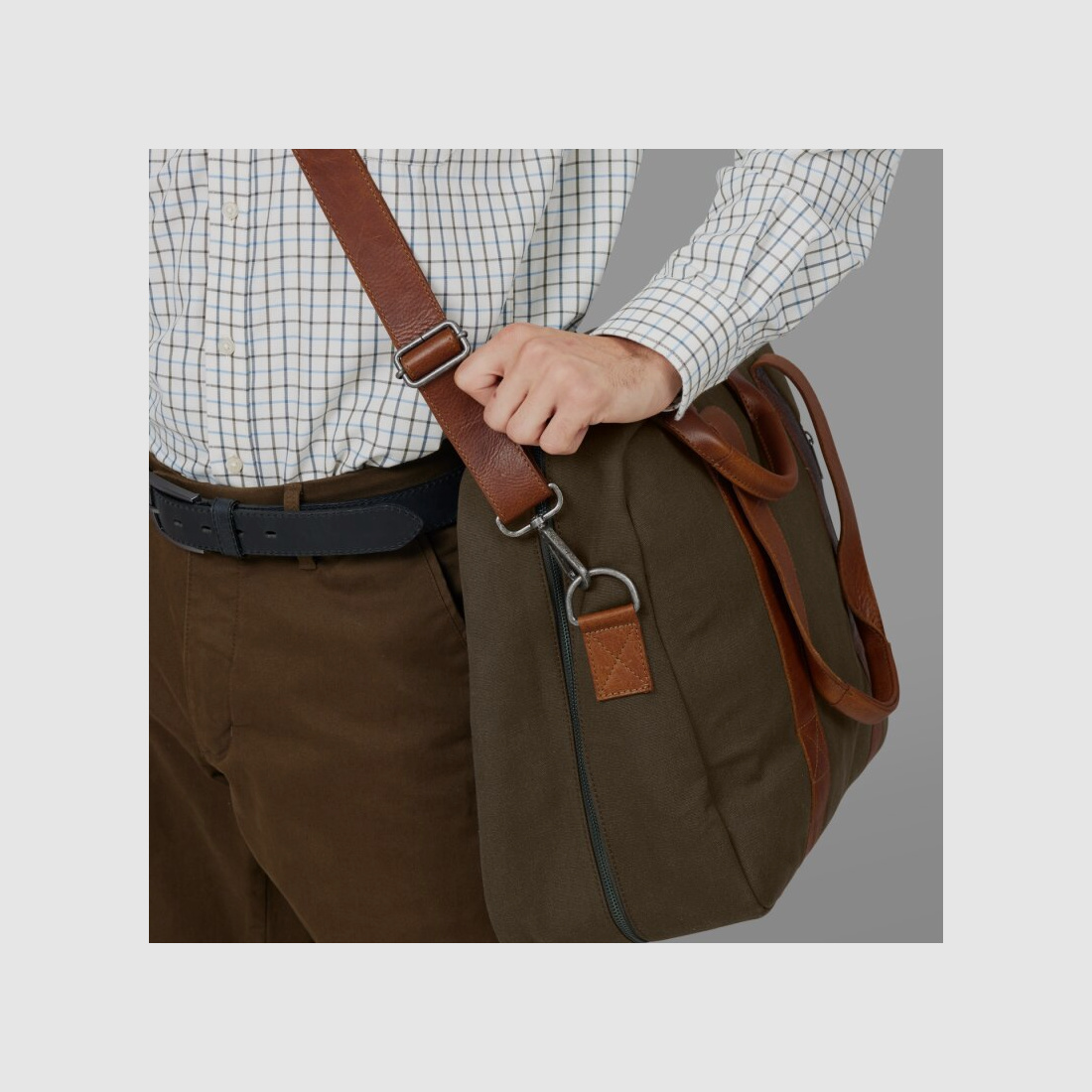 Bolsa de viaje Härkila 30l Verde oliva cálido