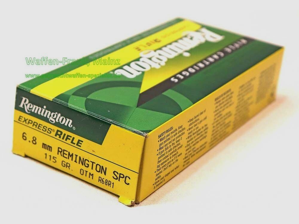 Remington - USA Cartouches de Fusil Express 6,8mm Rem SPC