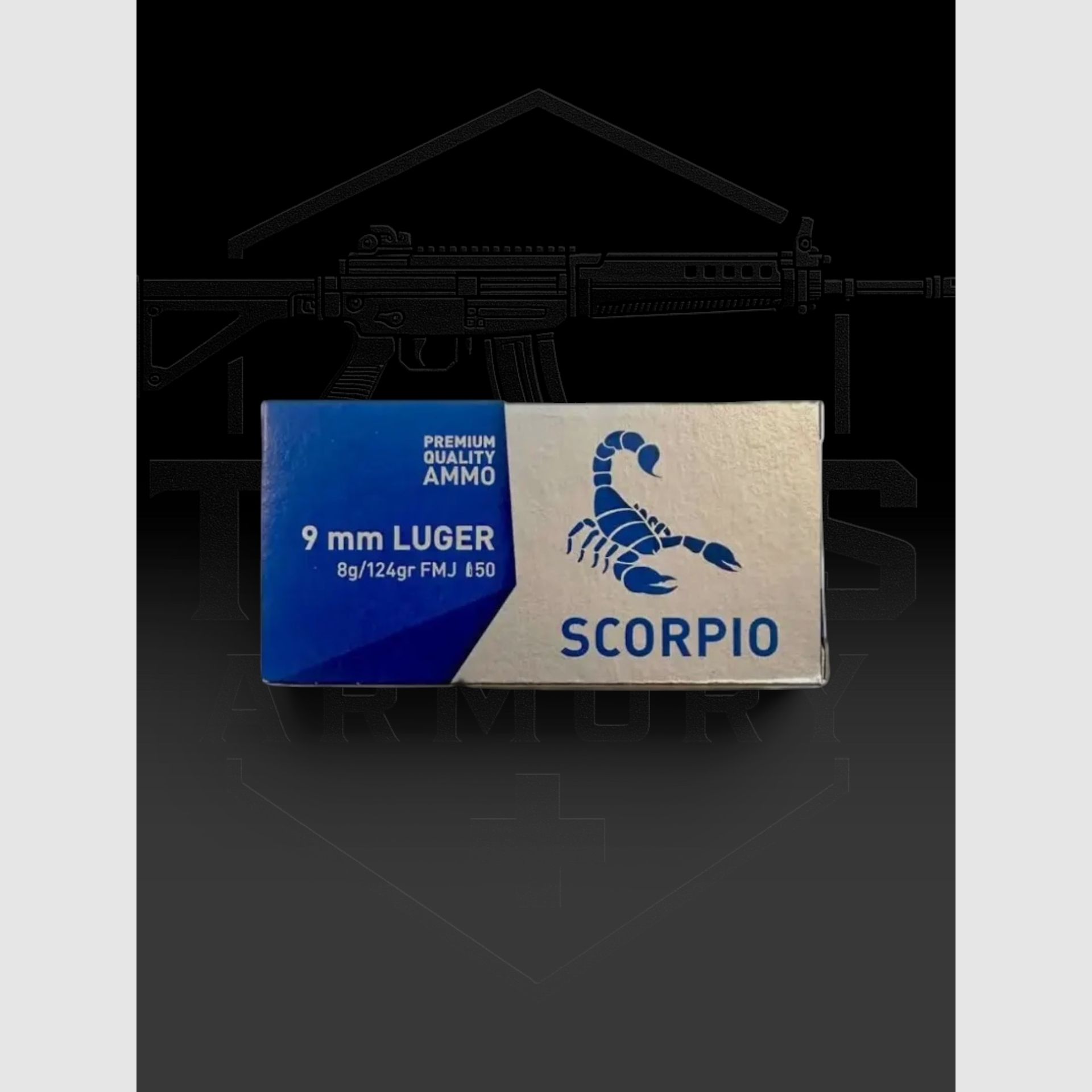 SCORPIO 9x19mm, 124 gr, 50 colpi, immagine 1 di 2