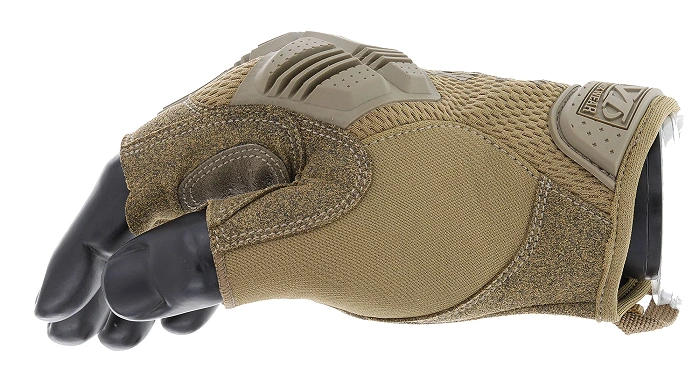Guantes tácticos Mechanix Wear M-Pact Fingerless Coyote (MFL-72), imagen 15 de 18