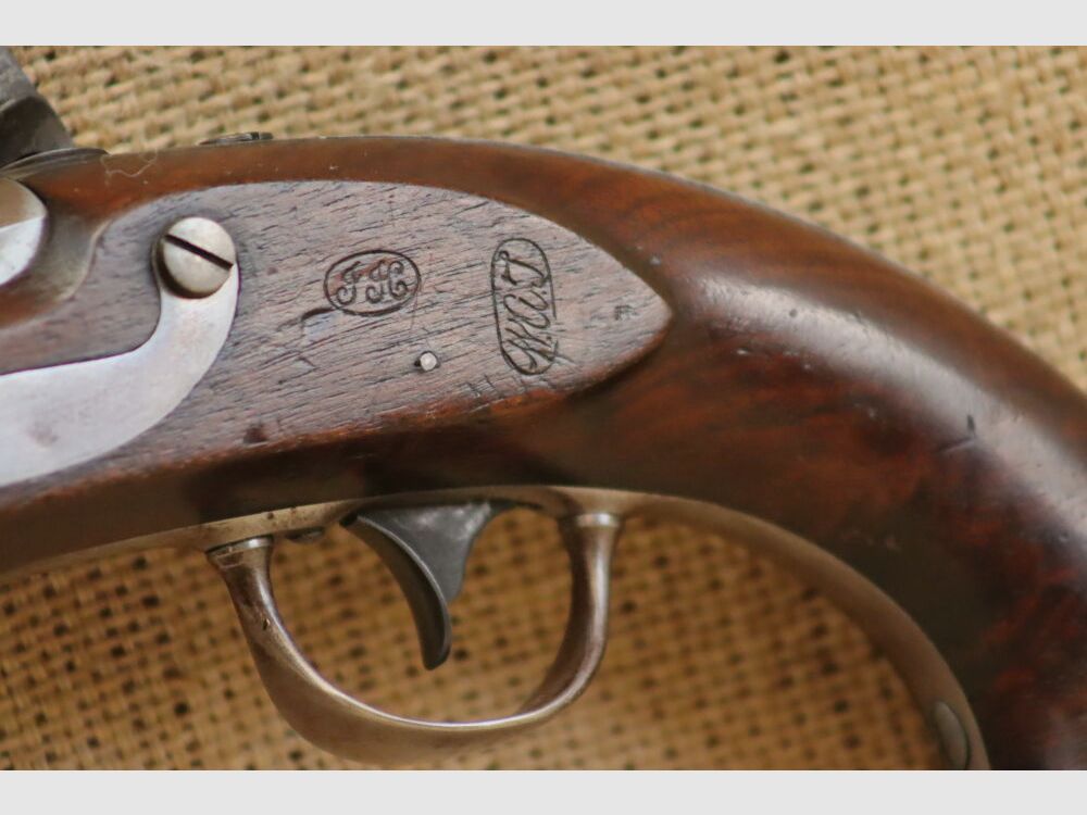 US - Johnson Steinschlosspistole Modell 1836 .54