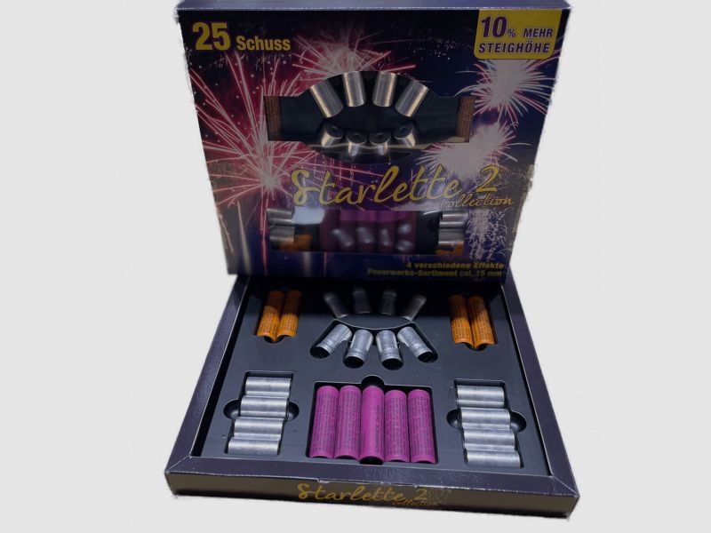 COLLEZIONE STARLETTE 2 - 25 COLPI - 4 SUPER-EFFETTI