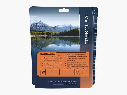 Trek’n Eat Huhn mit Sahnegemüse und Reis