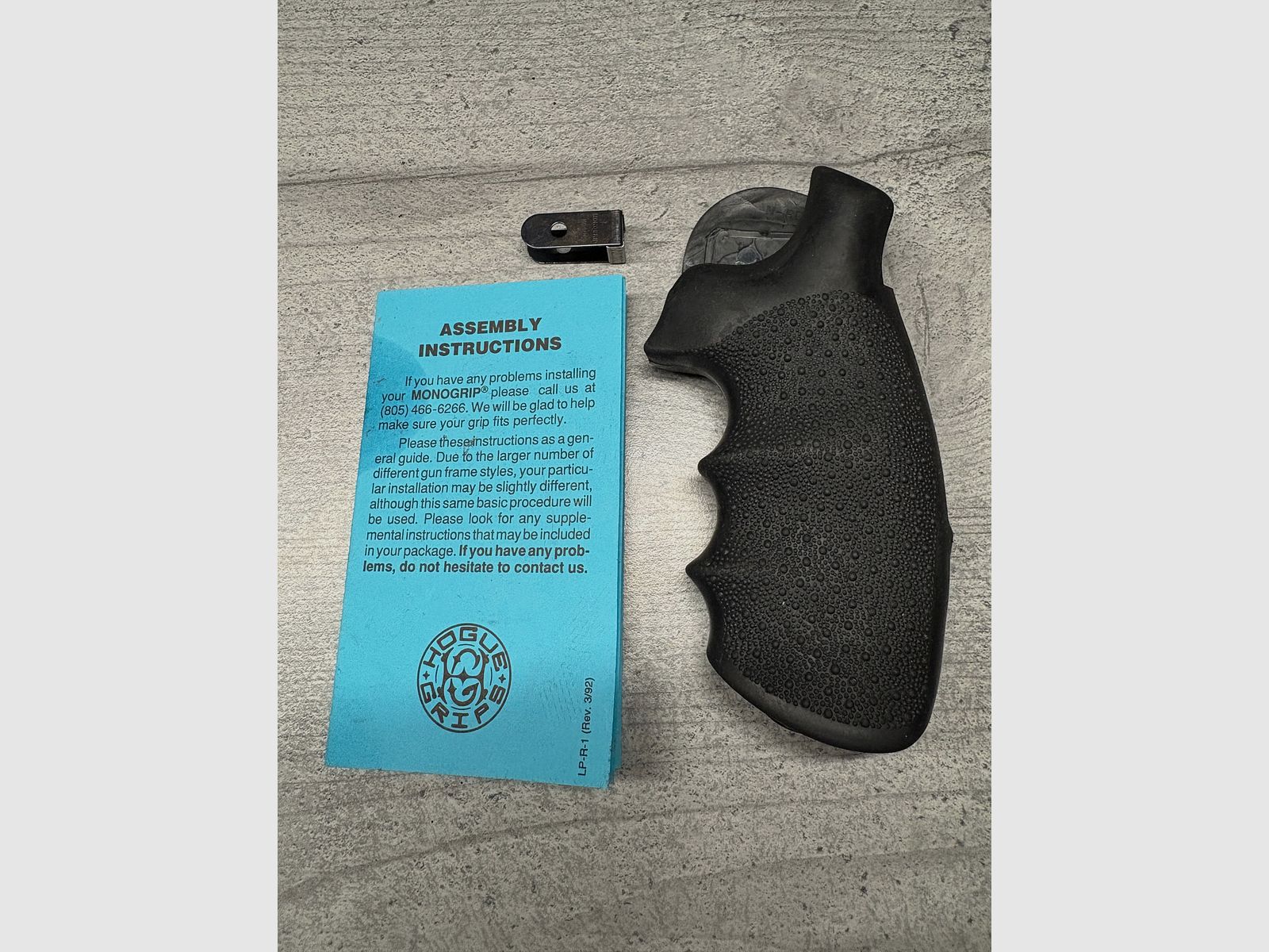 Hogue Monogrip für S&W Rundgriff