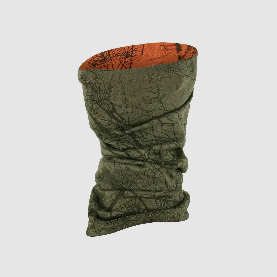 Fjällräven Unisex Schlauchschal Lappland Green Camo-Orange Multi Camo OneSize Green Camo-Orange Multi Camo OneSize