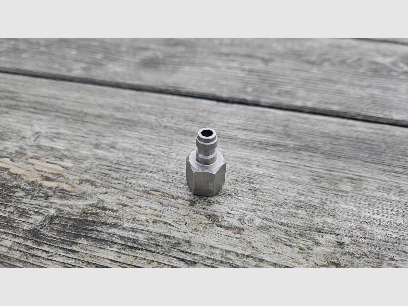 Refillable CO2 cartridge made of stainless steel - 8g, 12g or 16g - incl. filling adapter