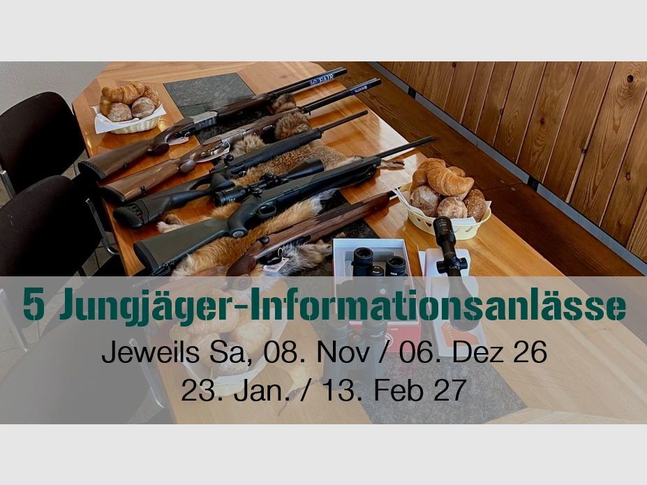 Jagdevent | Jungjäger-Infoanlass bei Kaffee & Gipfeli, Bild 1 von 2