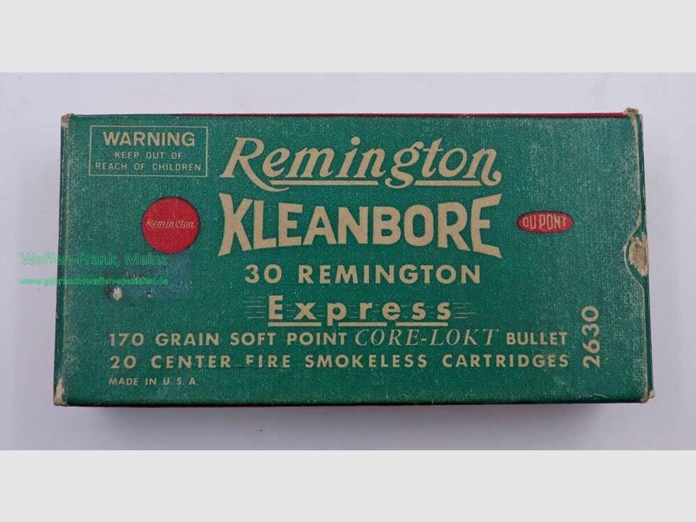 Remington - USA Rifle Cartridges .30 Remington