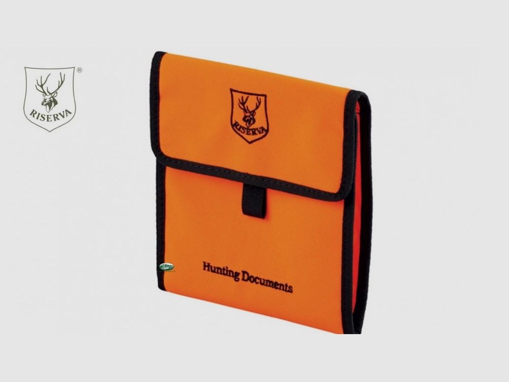 RISERVA Dokumentenmappe aus orangefarbenem Cordura R1847