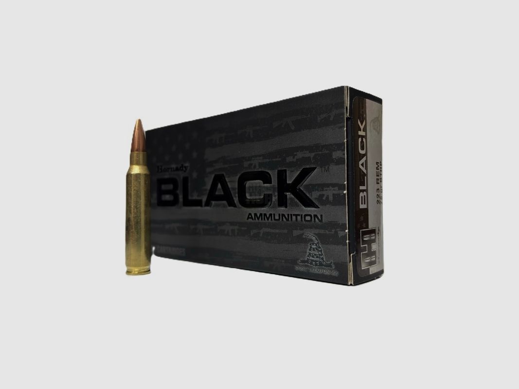 Amunicja Hornady 223 Rem FMJ BLK 62gr/4,02g