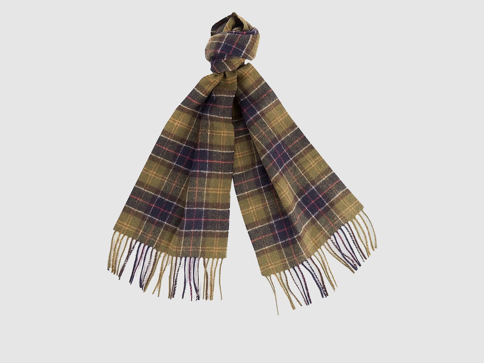 Barbour Schal Tartan aus Lammwolle