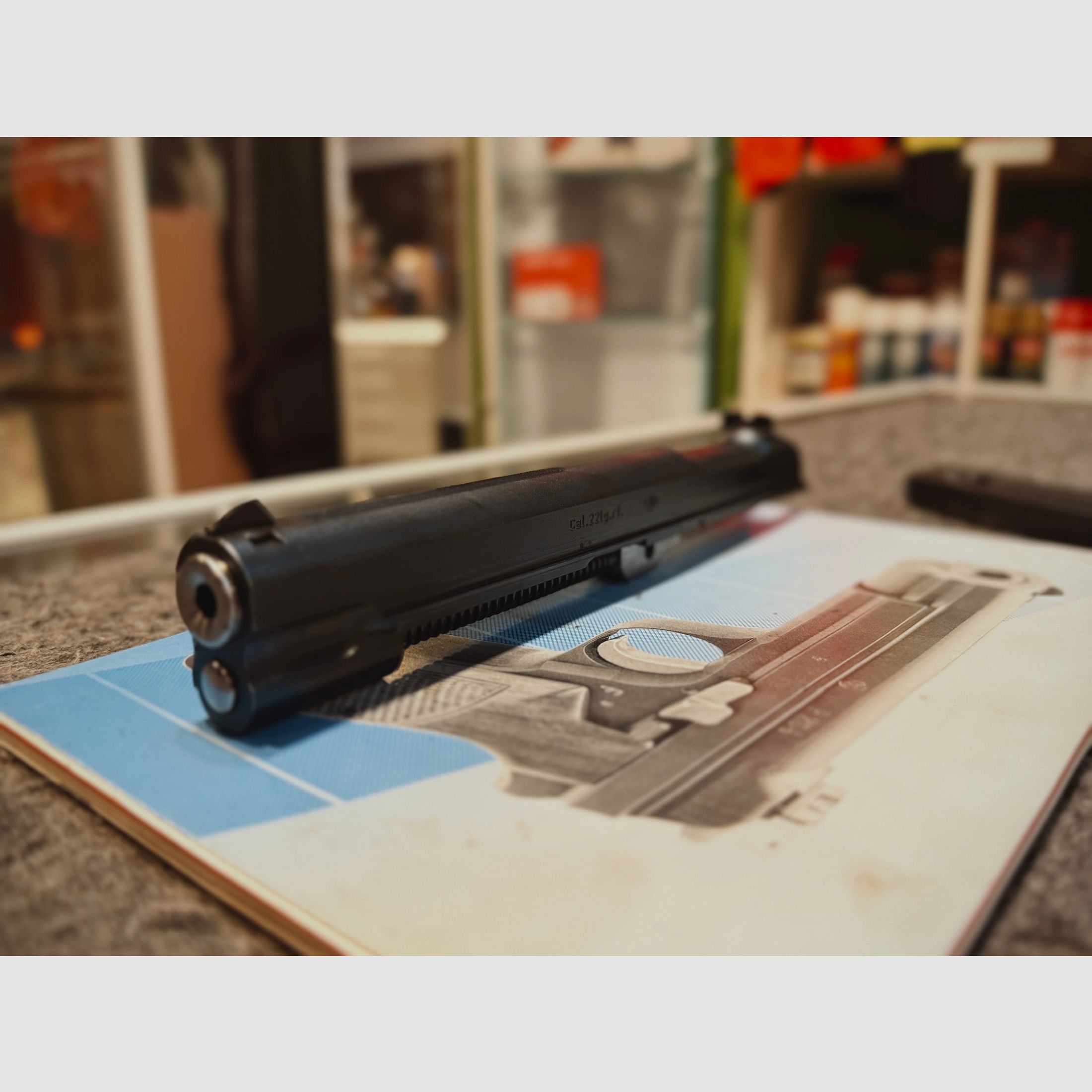 SigSauer P210 wisselsysteem