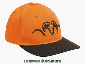Blaser cap Striker blaze orange / dark brown