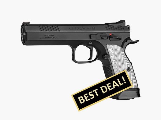 CZ TS 2 Silver caliber 9 mm Luger - magazine capacity 20 rounds pistol