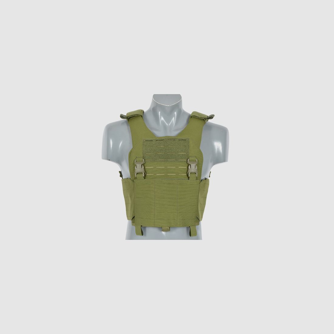 Buckle-Up Laser Cut Plate Carrier - Olijf Cordura [8FIELDS PREMIUM]