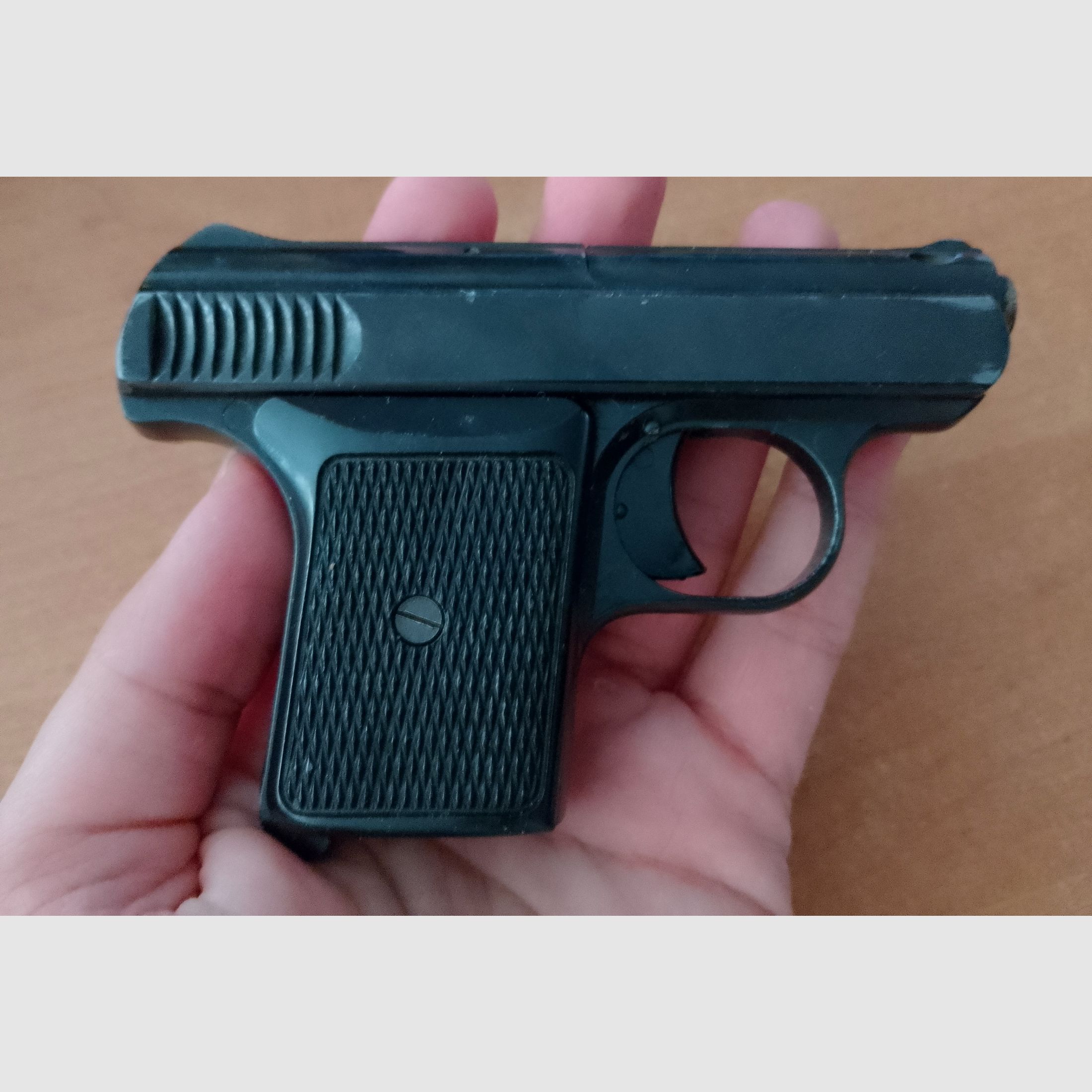 Zeldzame Rhöner SM 110A Kal. 8 mm knal in PTB 45-69 van 1969!