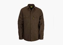WALDKAUZ Merino-Lodenhemd "Grimbart", Braun New-Fit XXL (56)