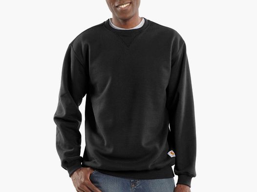 Carhartt Midweight Crewneck Sweatshirt Men Black M
