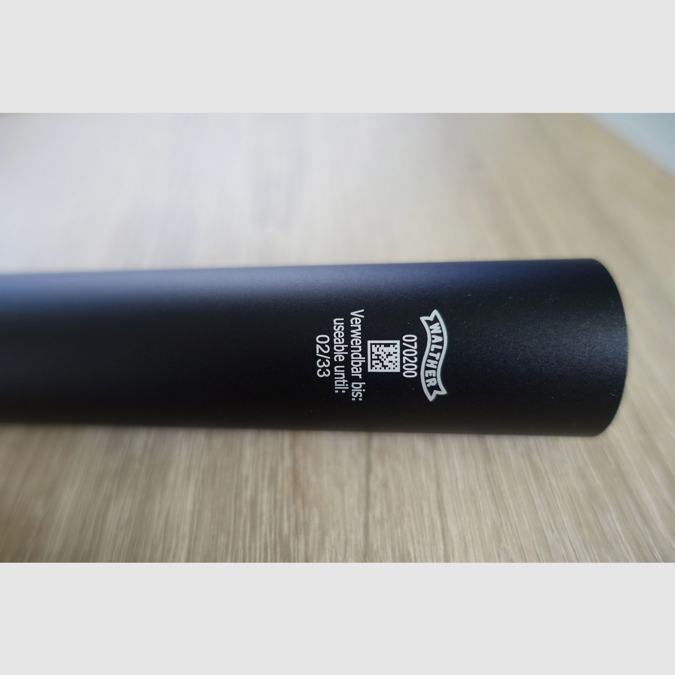 ALU cartridge Walther LP TÜV until 02/33