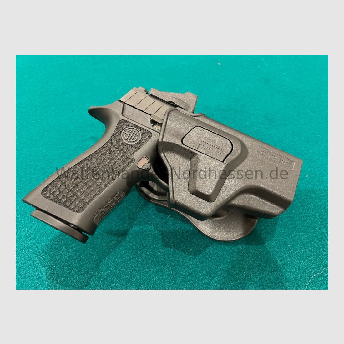 SIG Sauer P320 X-Carry Spectre Gold + Red Dot + Holster