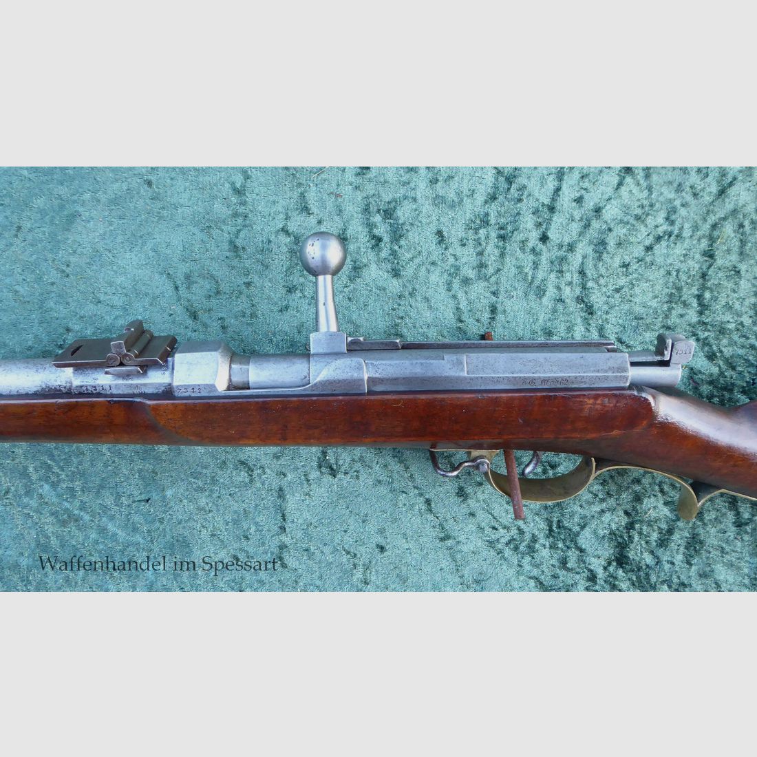 aguja de encendido fusil de infantería Mod.1862, Spandau de 1867.