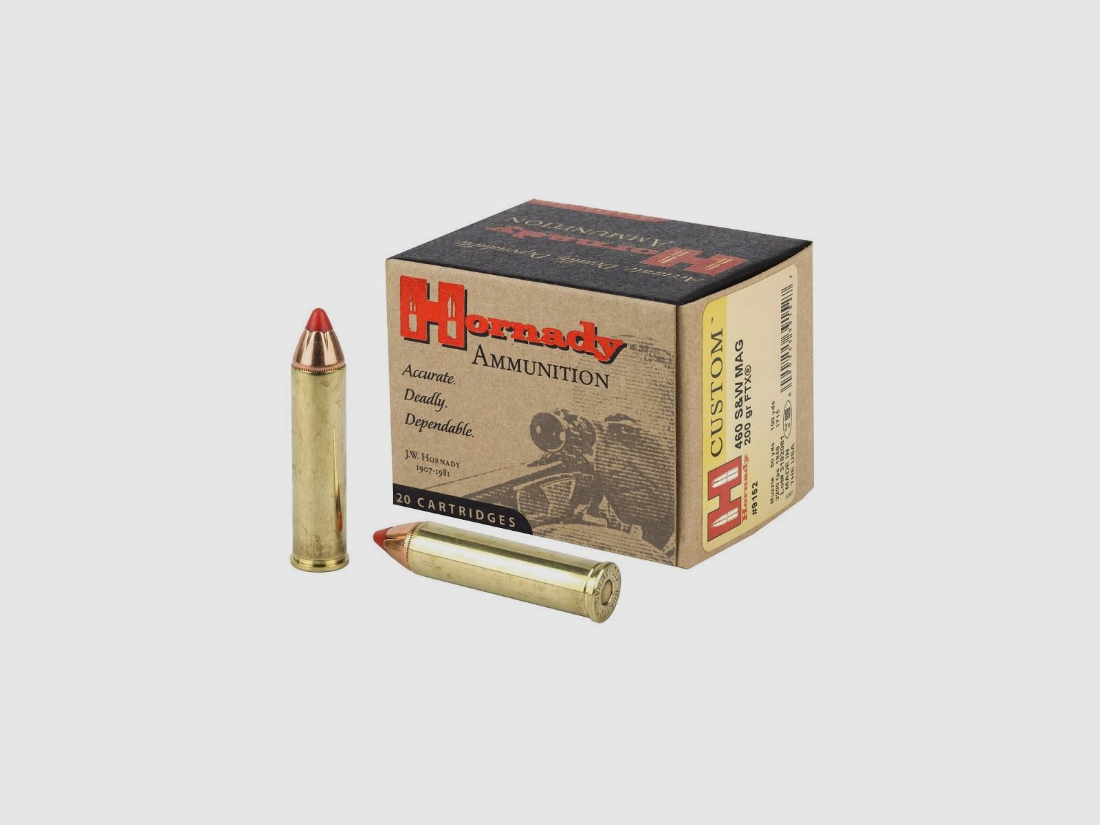 .460 S&W Hornady FTX 200gr/12,96g (9152)