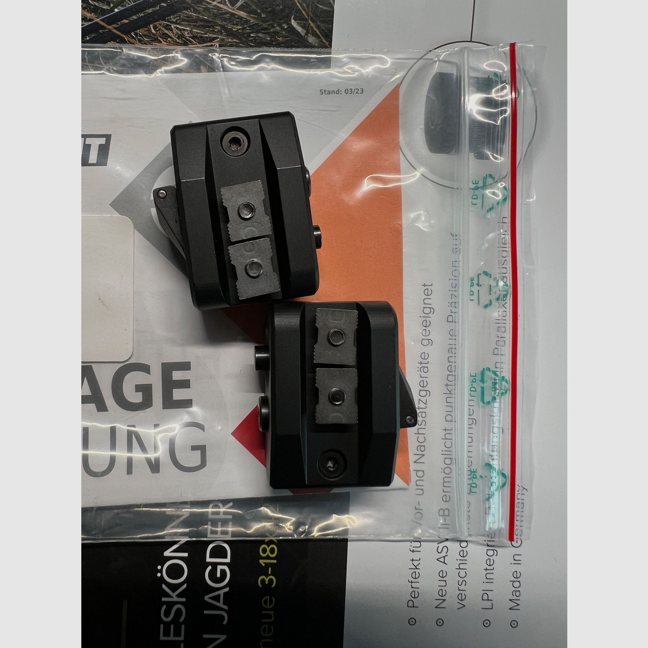 INNOMOUNT QD for Weaver/Picatinny - two-part - Zeiss ZM/VM