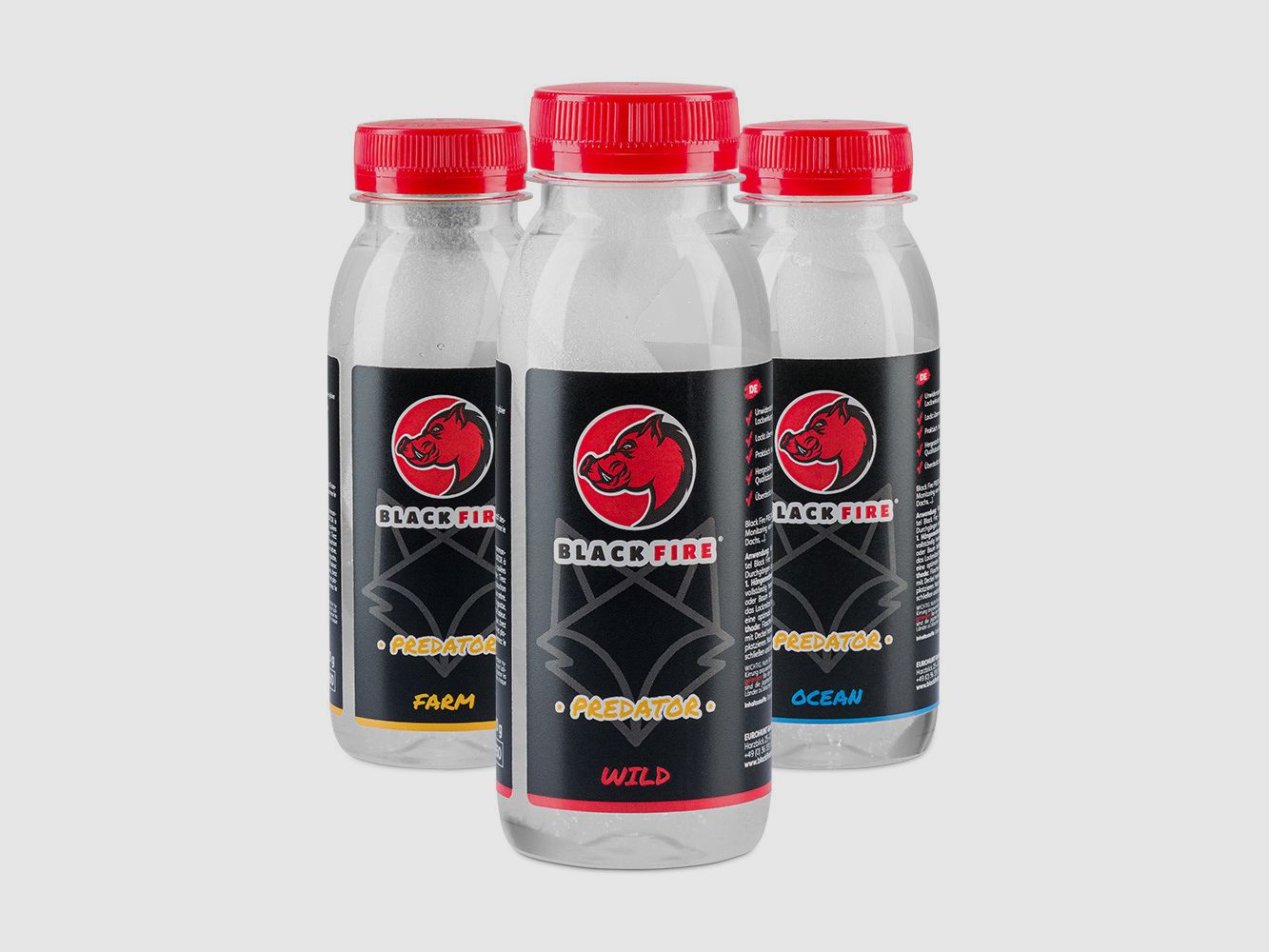 BLACK FIRE Predator 3x80g - Attractive bait for predators, image 1 of 8